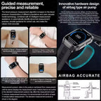 2.06" AMOLED Smartwatch with ECG, Uric Acid & Lipid Monitor