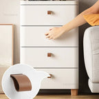 Space-Saving Plastic Bathroom Cabinet Stylish Storage for Toilet or Entryway