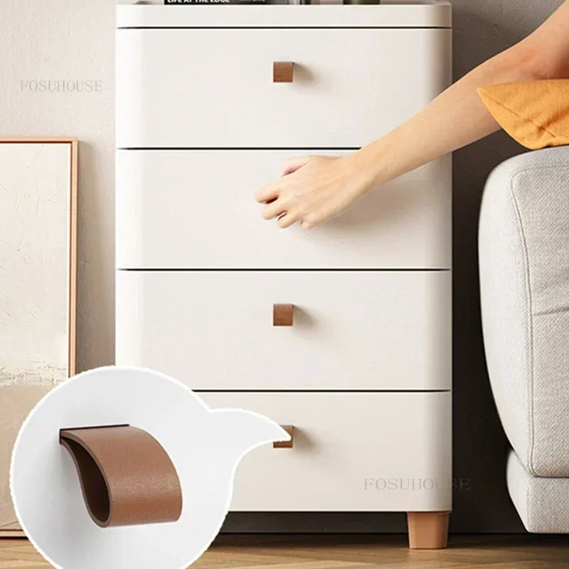Space-Saving Plastic Bathroom Cabinet Stylish Storage for Toilet or Entryway