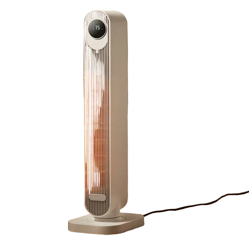 Portable Energy-Saving Ceramic Room Warmer with Adjustable Heat Settings White