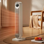 Portable Energy-Saving Ceramic Room Warmer with Adjustable Heat Settings White