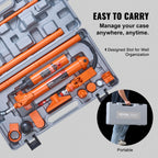 10-Ton Hydraulic Jack Kit for Auto Body Repairs
