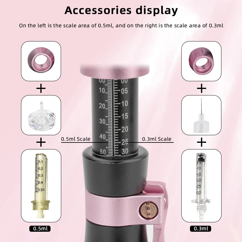 Hyaluronic Acid Pen 0.3ML Adjustable Pressure Injector 2 in 1 without Box