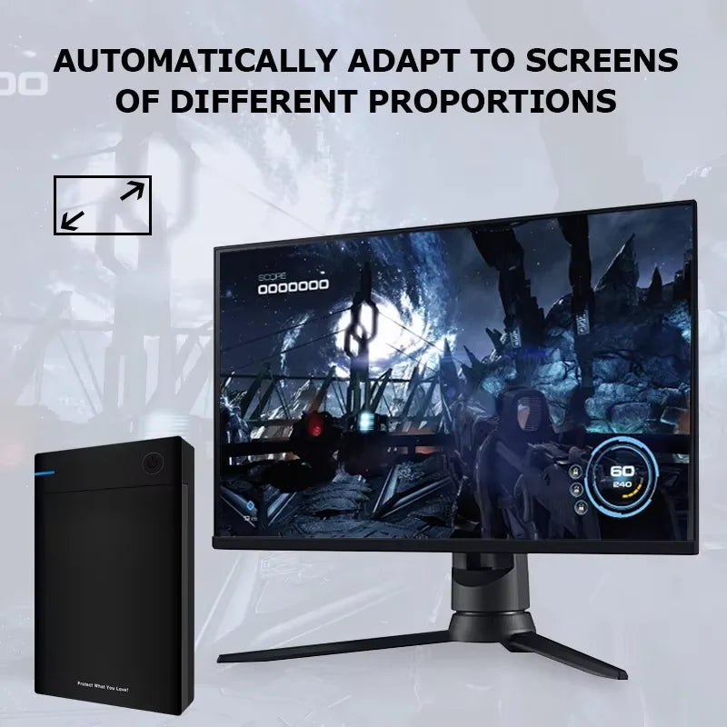 12TB Portable External HDD with 100,000+ Retro Games HS 3.5 CH 12T HDD T3