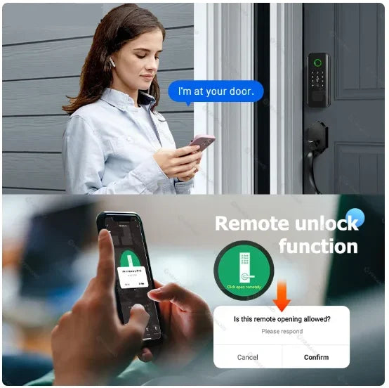 Electronic Keyless Entry Deadbolt Lock with 12-Digit Touch Keypad & Multi Unlock