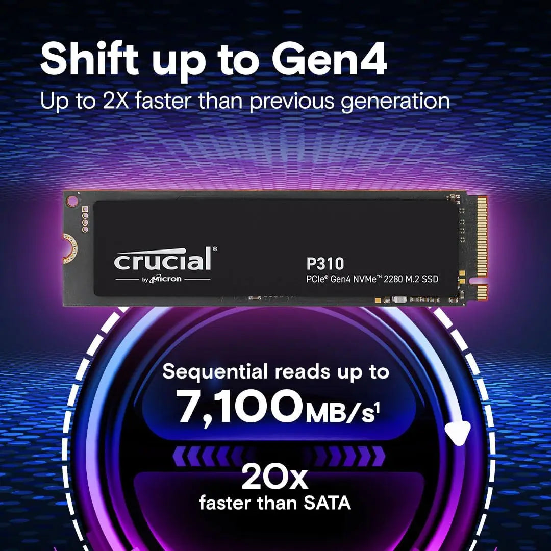 1TB PCIe Gen4 NVMe M.2 SSD P310 Series