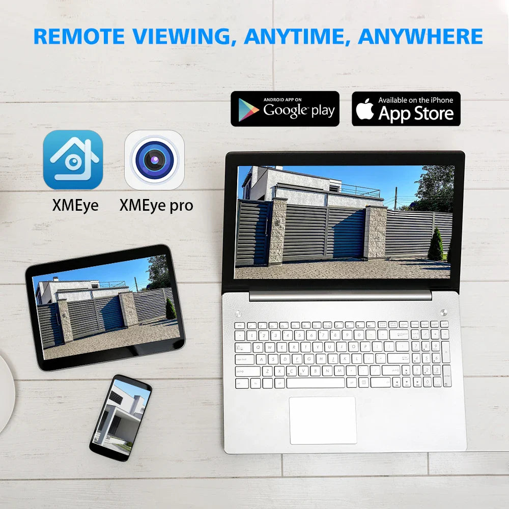 1080P 16CH Network Video Recorder with Motion Alerts and Cloud Support