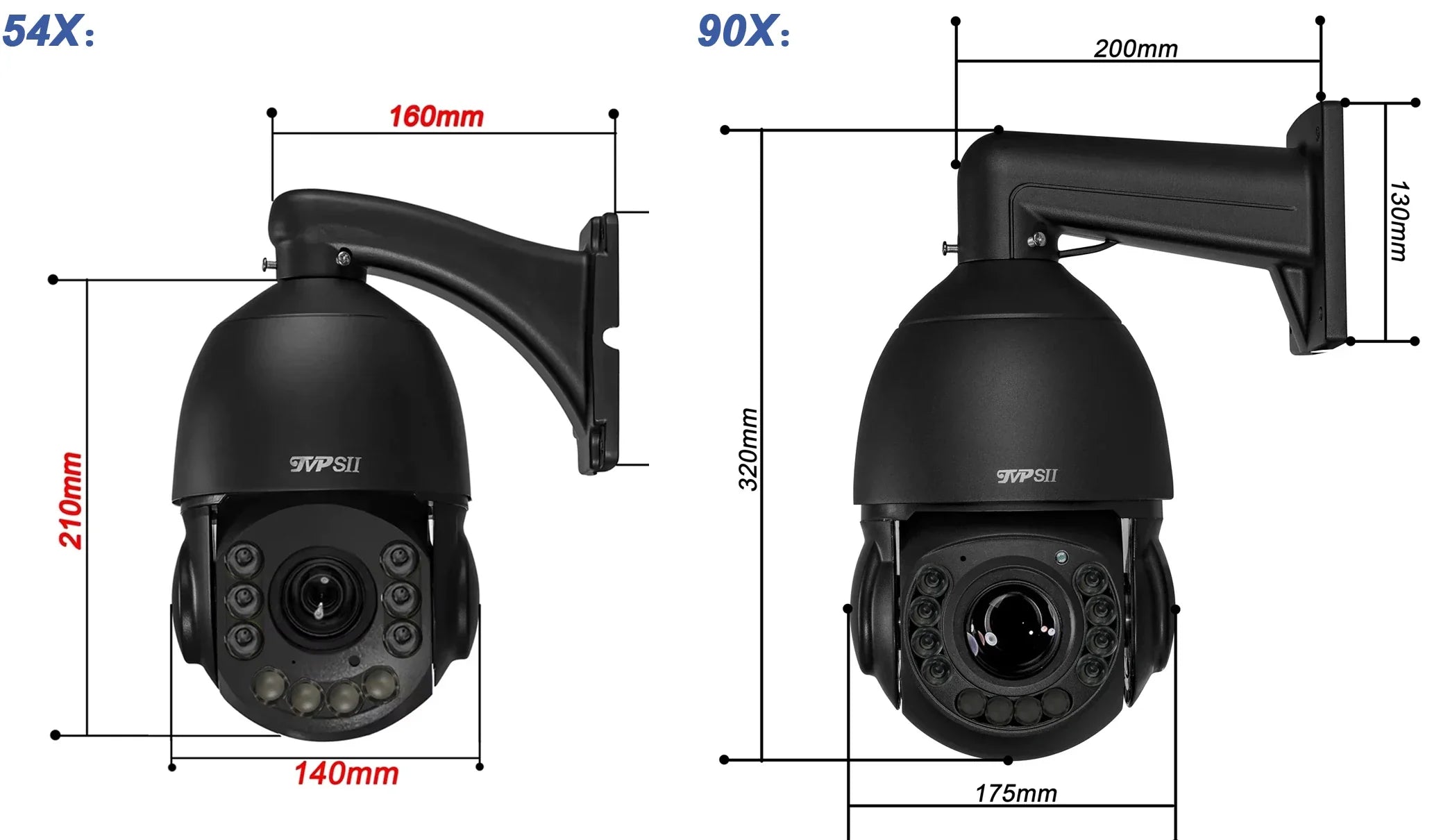 Outdoor 6MP POE IP Camera with 90X Zoom and Audio