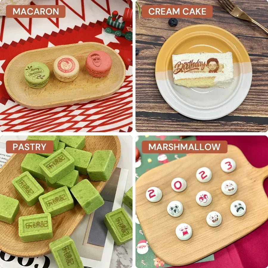 Rechargeable PrintPen for Custom Food Surface Decoration