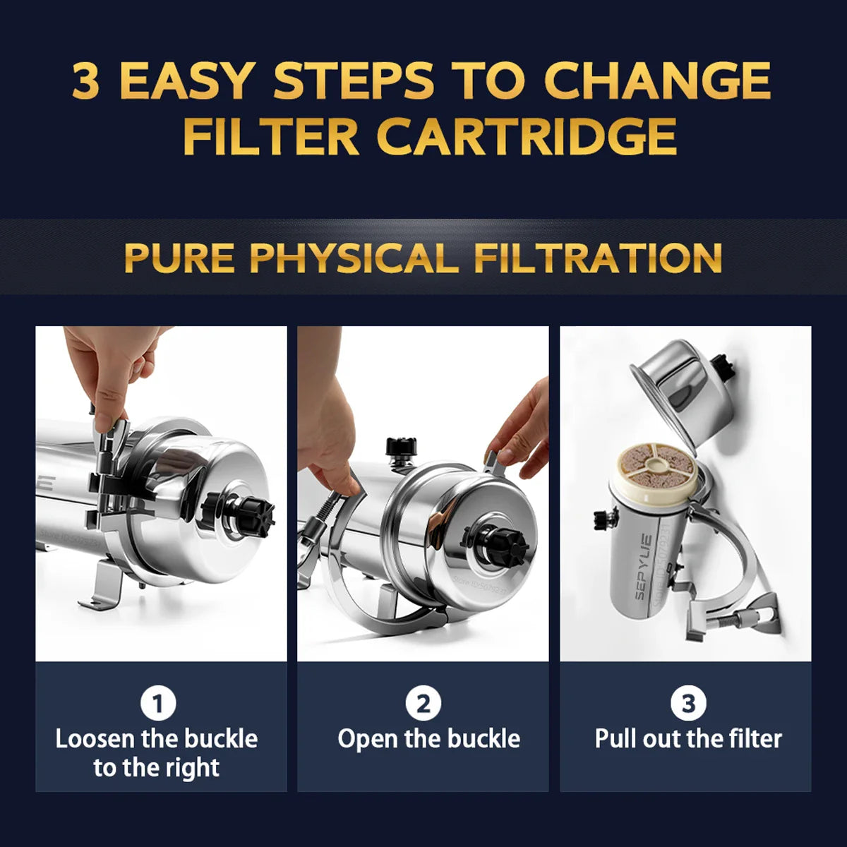 High Flow Stainless Steel Ultrafiltration System 8000L