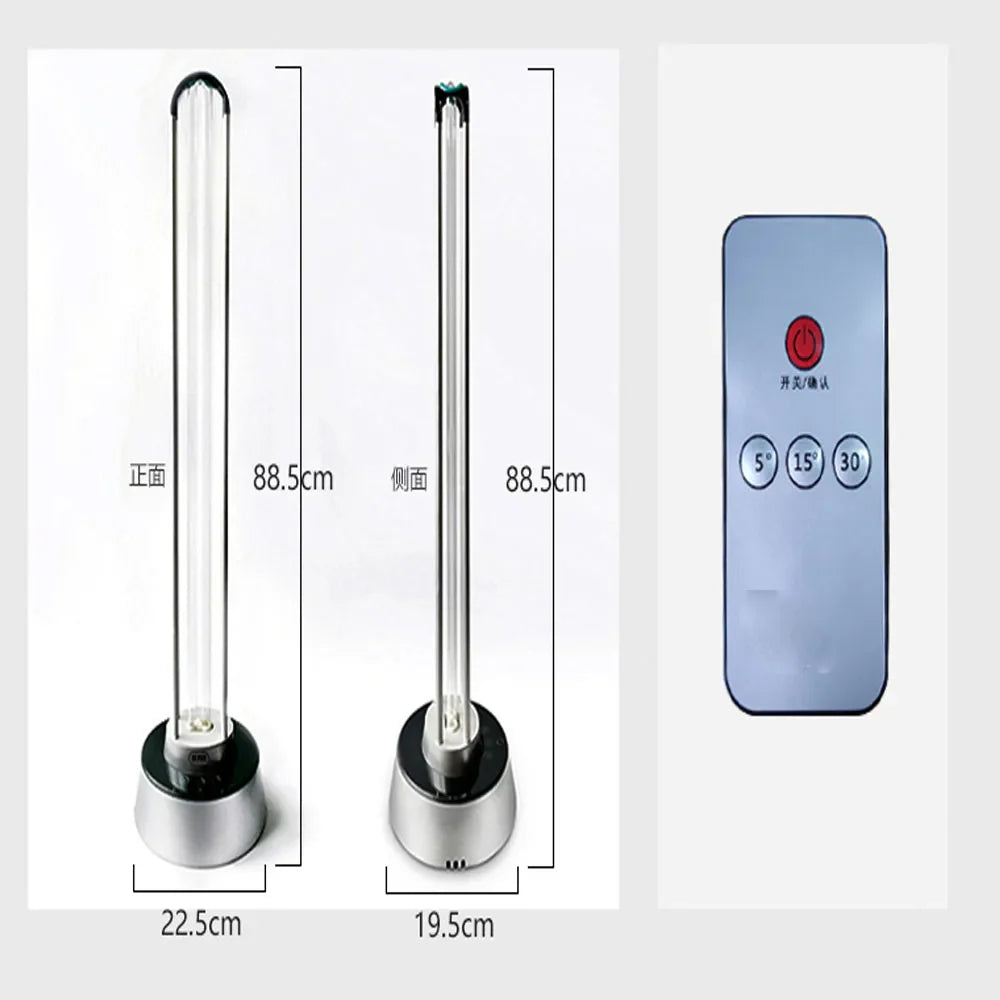 150W UV Disinfection Lamp with Remote Timer and Ozone Mode
