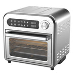 10L Compact Air Fryer Oven with Touch Controls & 7 Preset Functions – Silver