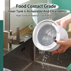 Portable 1L Ice Cream & Yogurt Maker – Easy Soft Serve at Home