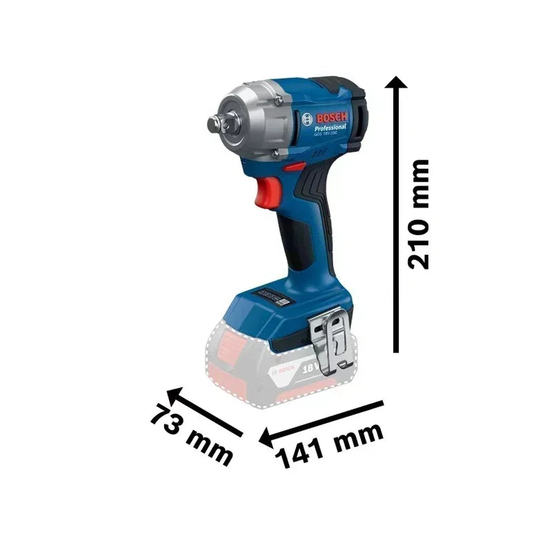18V Cordless Impact Wrench with 3-Speed Torque Control – 350Nm Power Driver