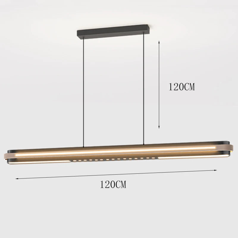 Warm White 120CM LED Pendant Light for Dining Room