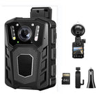 1080P Body Camera with Night Vision, 64GB Storage, 10H Battery