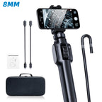 8mm Portable Endoscope Camera for Android & iOS – 1080P, IP67