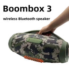 100W Outdoor Bluetooth Speaker with USB/TF/AUX Support army green