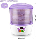 Home Bean Sprouts Machine with Automatic Watering & Temperature Regulation