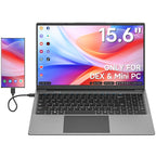 15.6" Portable Lapdock Monitor with Keyboard and DeX