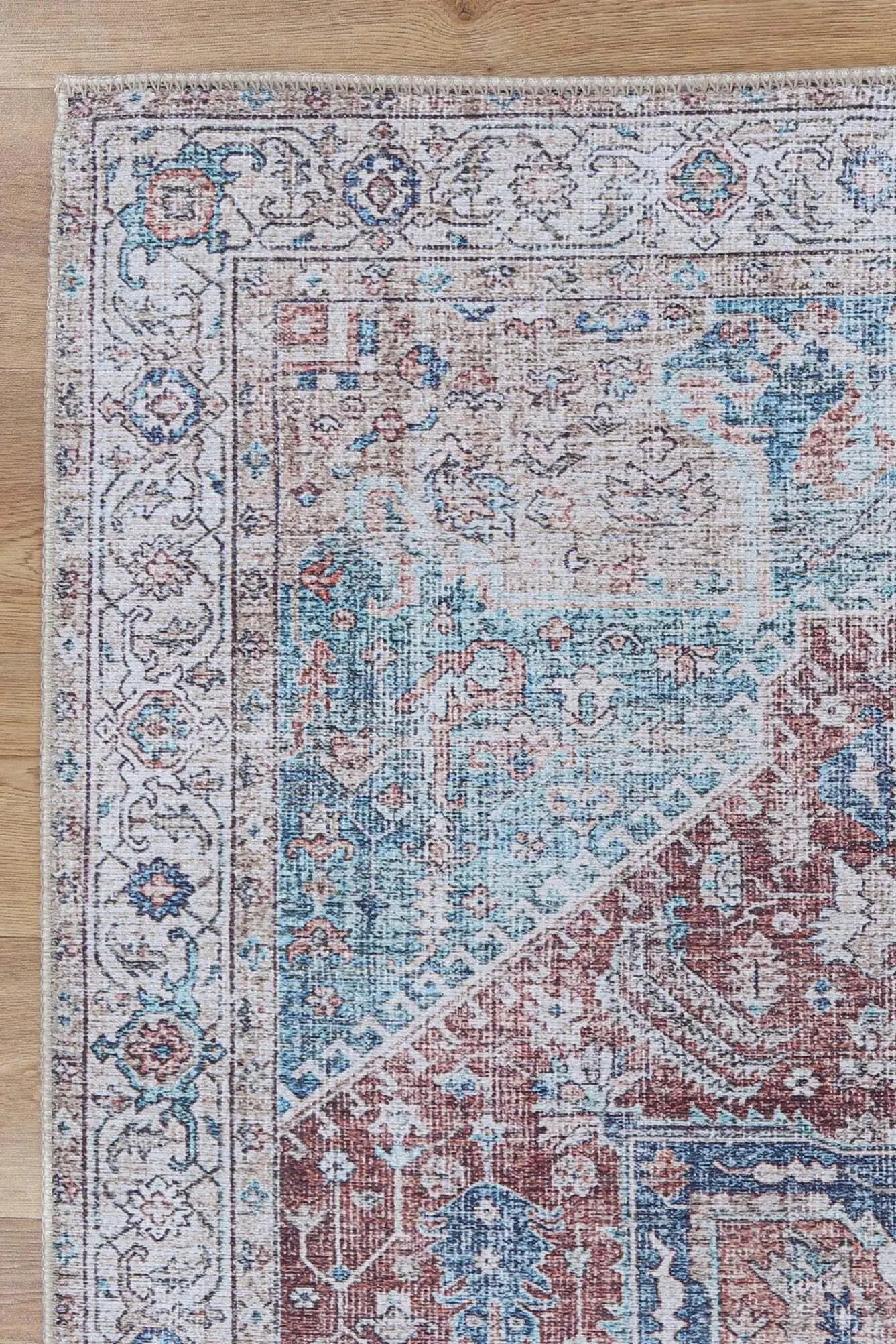 Machine-Washable Area Rug 160x230cm for Bedroom or Living Room