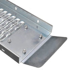 2-in-1 Galvanised Steel Loading Ramps – 450kg Load, Anti-Slip Surface, 170cm Long