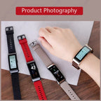 Waterproof Fitness Band with Heart Rate and Sleep Tracker