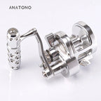 2-Speed Lever Drag Saltwater Fishing Reel Right Hand