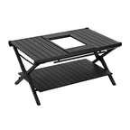 Outdoor Folding Double-Layer Picnic Table – Compact & Durable