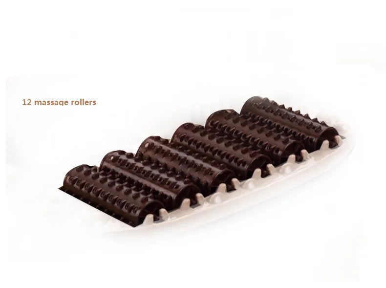 Brown Foot Bath Massager with Heat, Bubbles & Infrared Therapy