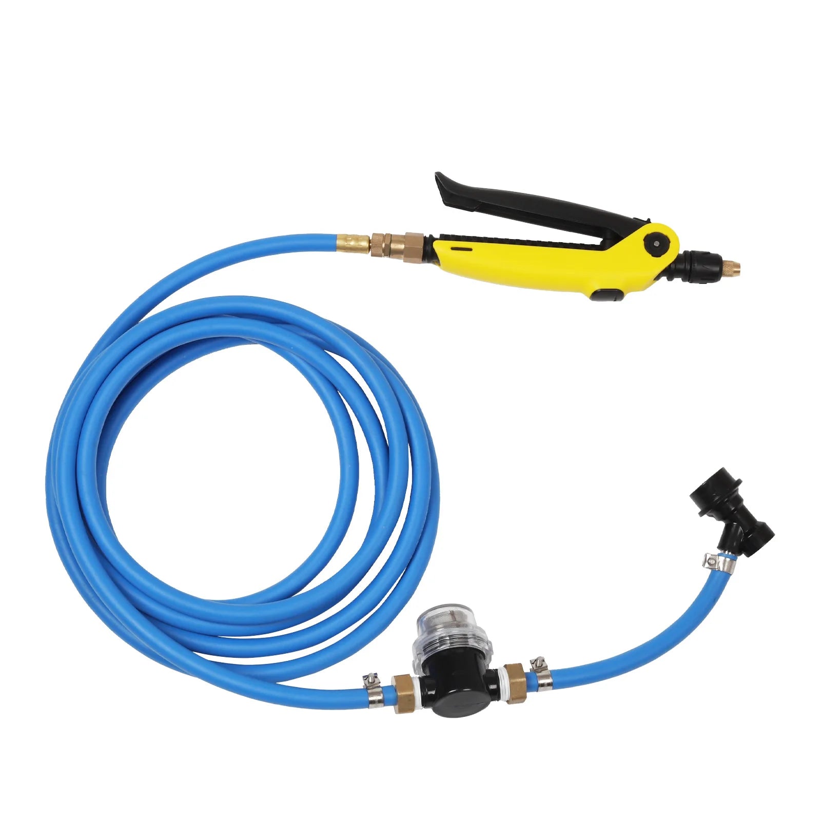 Cordless High-Pressure Water Sprayer with Filter & 19ft Flexible Hose for Car and Outdoor Cleaning