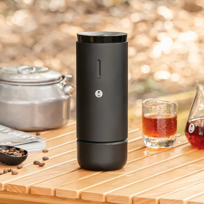 Automatic Hand-Brew Coffee Bean Grinder, Compact Home Use Electric Grinder