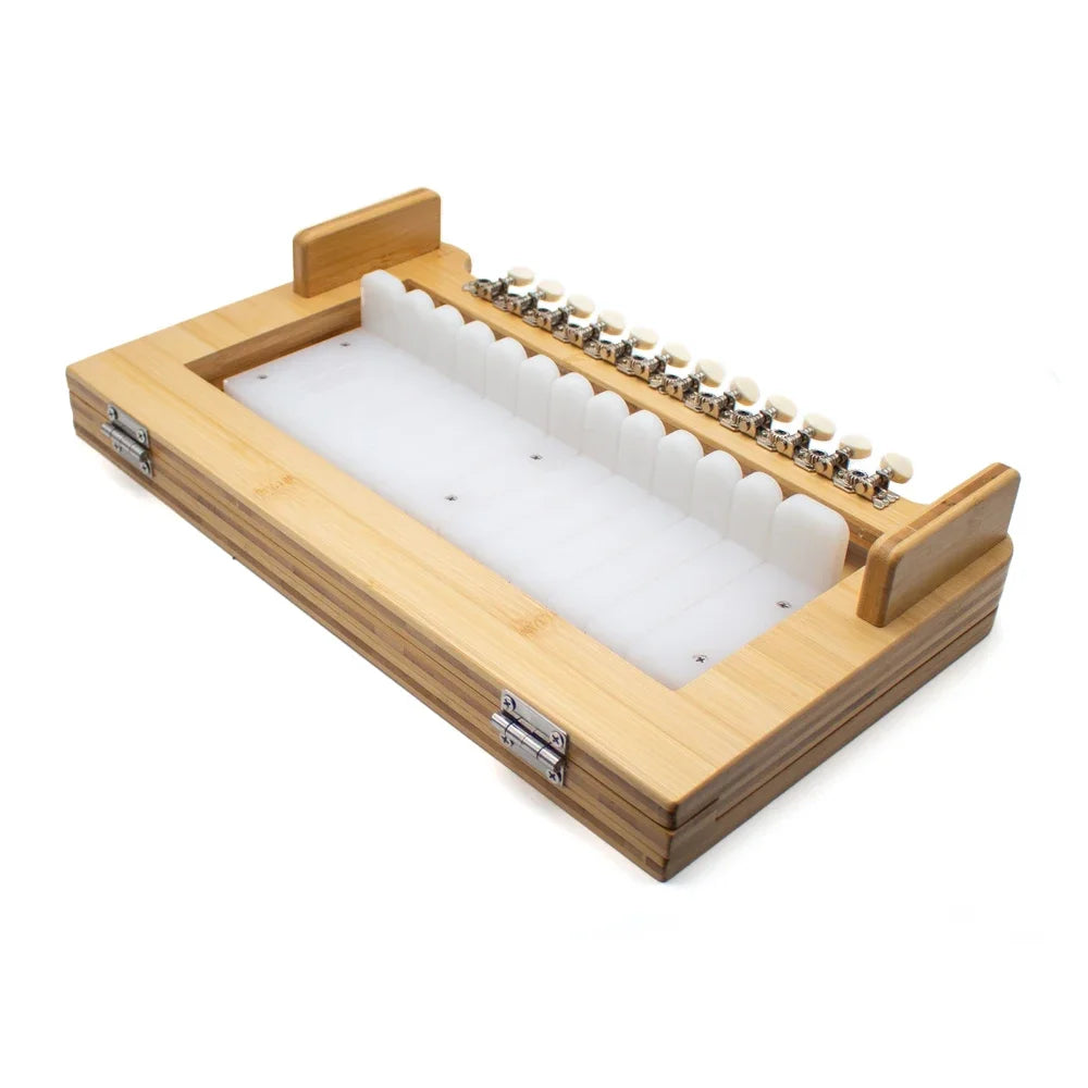 2-in-1 Bamboo Soap Cutter, 12-Bar Precision Slicer