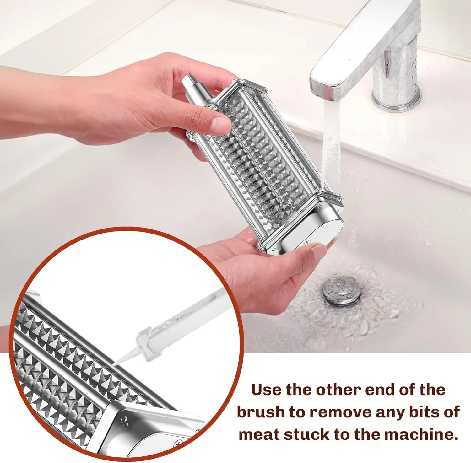 KitchenAid-Compatible Meat Tenderizer Tool for Beef & Pork