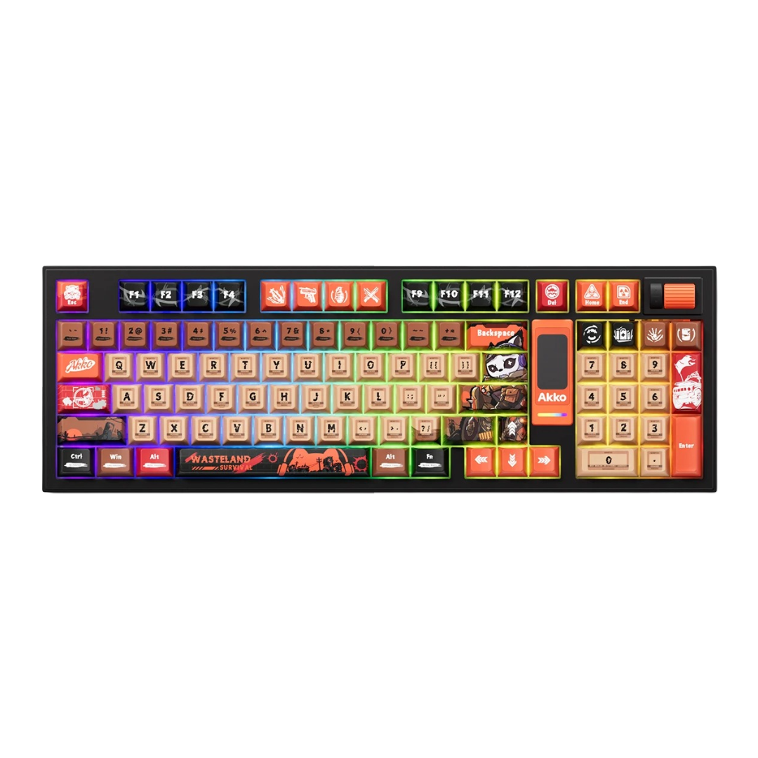 Wireless Mechanical Gaming Keyboard 96-Key RGB Wasteland Survival
