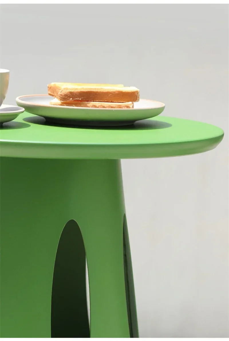 Creative Small Round Coffee Table Indoor Outdoor Use