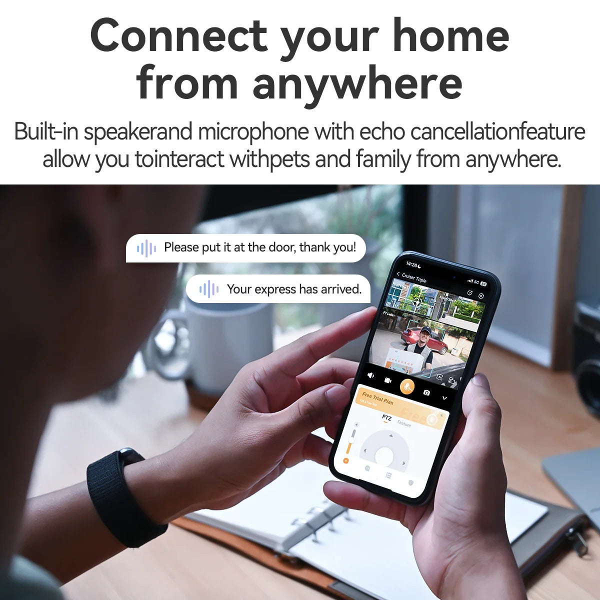 Smart 11MP Outdoor Camera with AI Detection