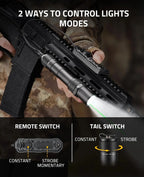 1900LM Weapon Light Combo with Green Laser, M-Mount