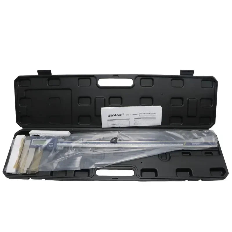 Electronic 500mm Digital Caliper with Inch/MM Conversion & Data Output