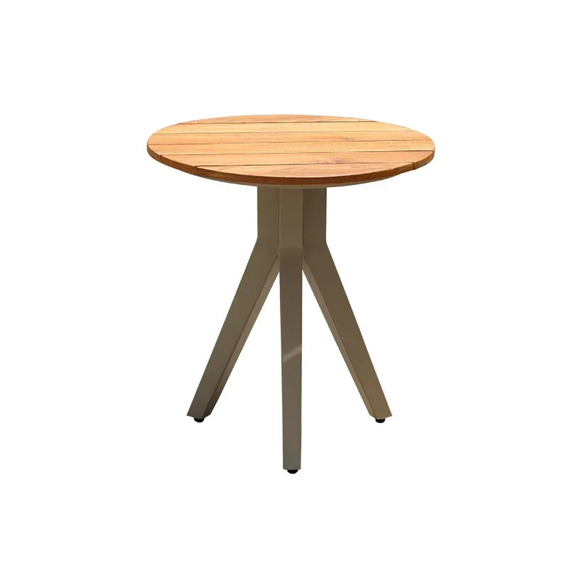 Creative Small Round Coffee Table Indoor Outdoor Use