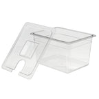 11L Sous Vide Water Tank with Lid for Slow Cooking