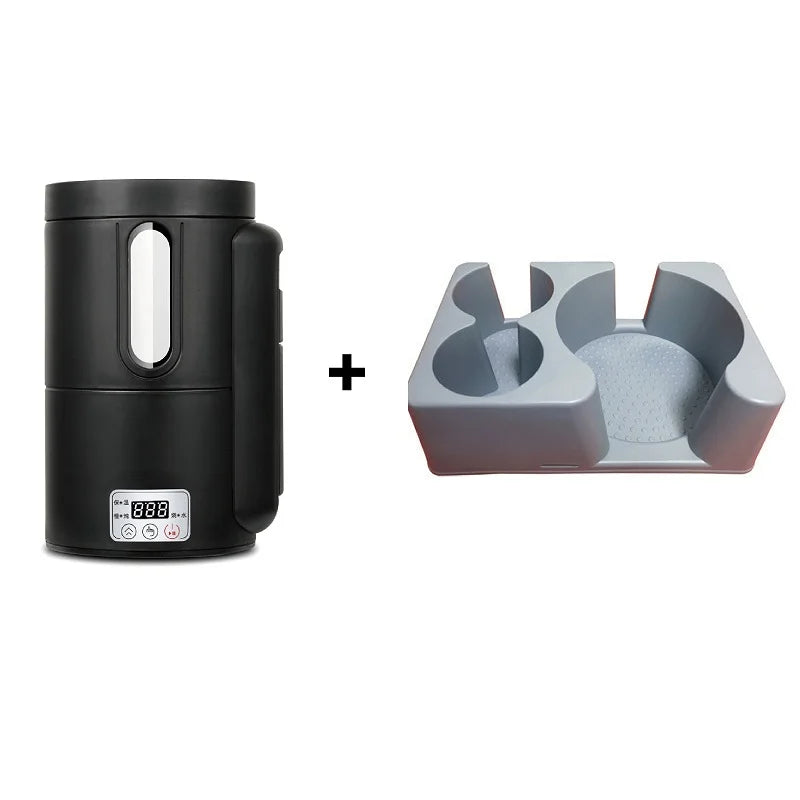 Multi-Function Travel Electric Kettle 0.8L Boil, Stew, Tea & Soup Maker for Car/Home Use
