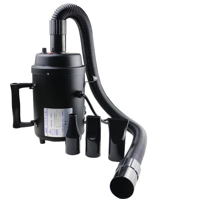 Professional Pet Grooming Hair Dryer Fast-Dry Blower for Medium & Large Dogs, Hot/Cold Air