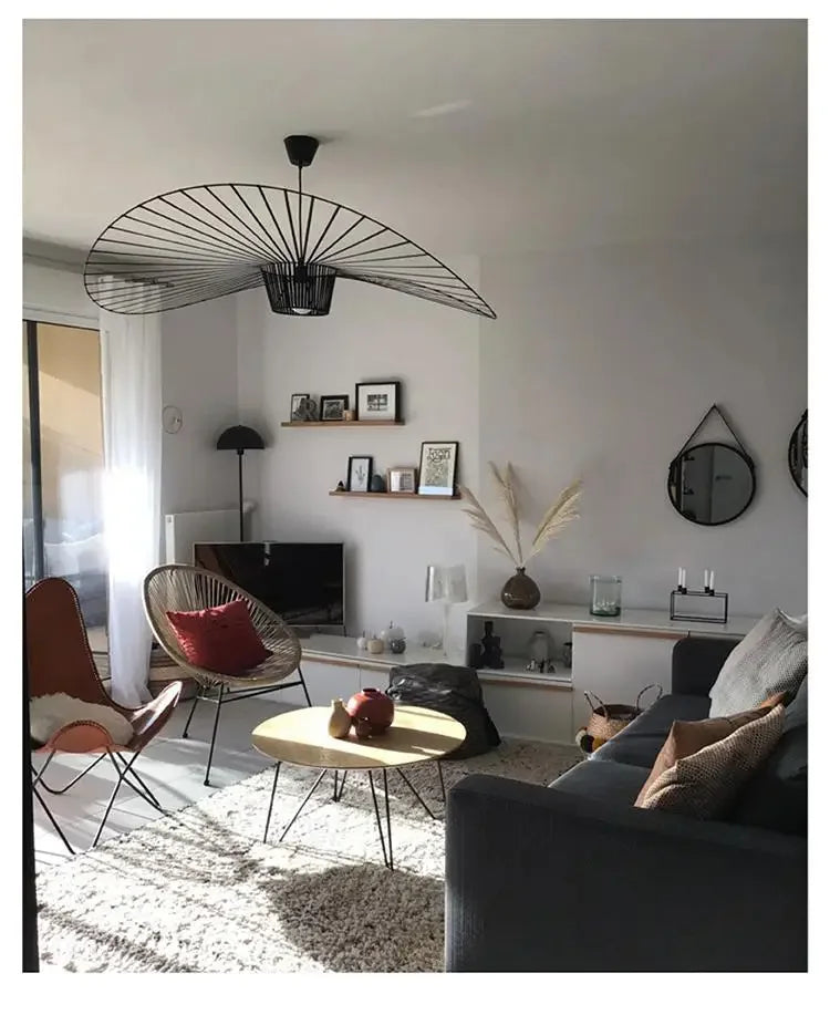 Art-Inspired Ceiling Lamp for Bedroom or Dining