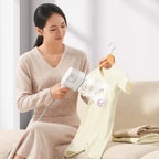 1200W Handheld Clothes Steamer with Ceramic Plate, Wrinkle Removal and Mite Control
