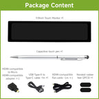 11.9" IPS HDMI Touchscreen Monitor with Built-in Speaker