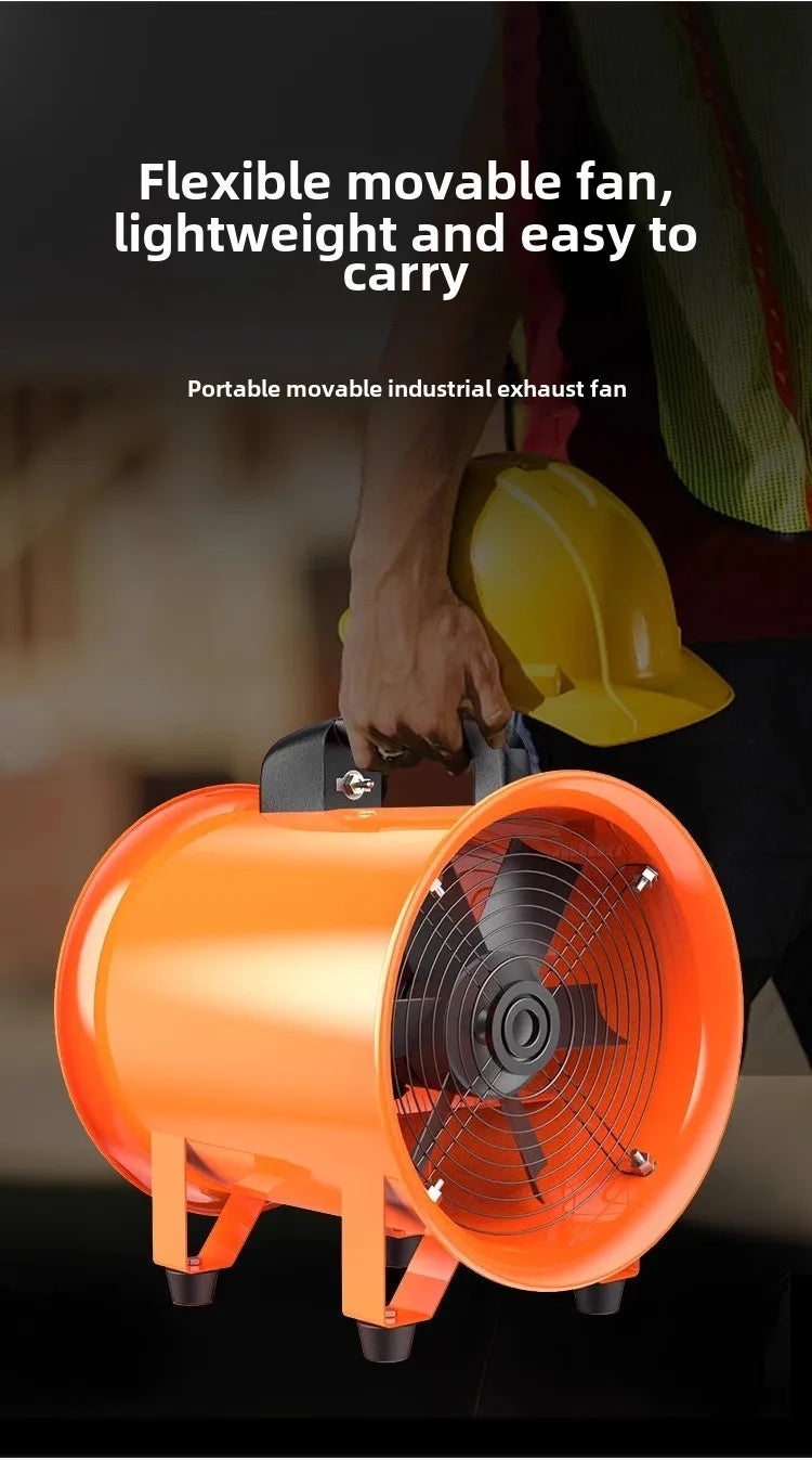 12 Inch Portable 220V Axial Exhaust Fan for Ventilation