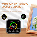 Smart WiFi 6-in-1 Air Quality Monitor with LCD - PTH-9AW