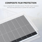 100W Flexible Monocrystalline Solar Panel Lightweight