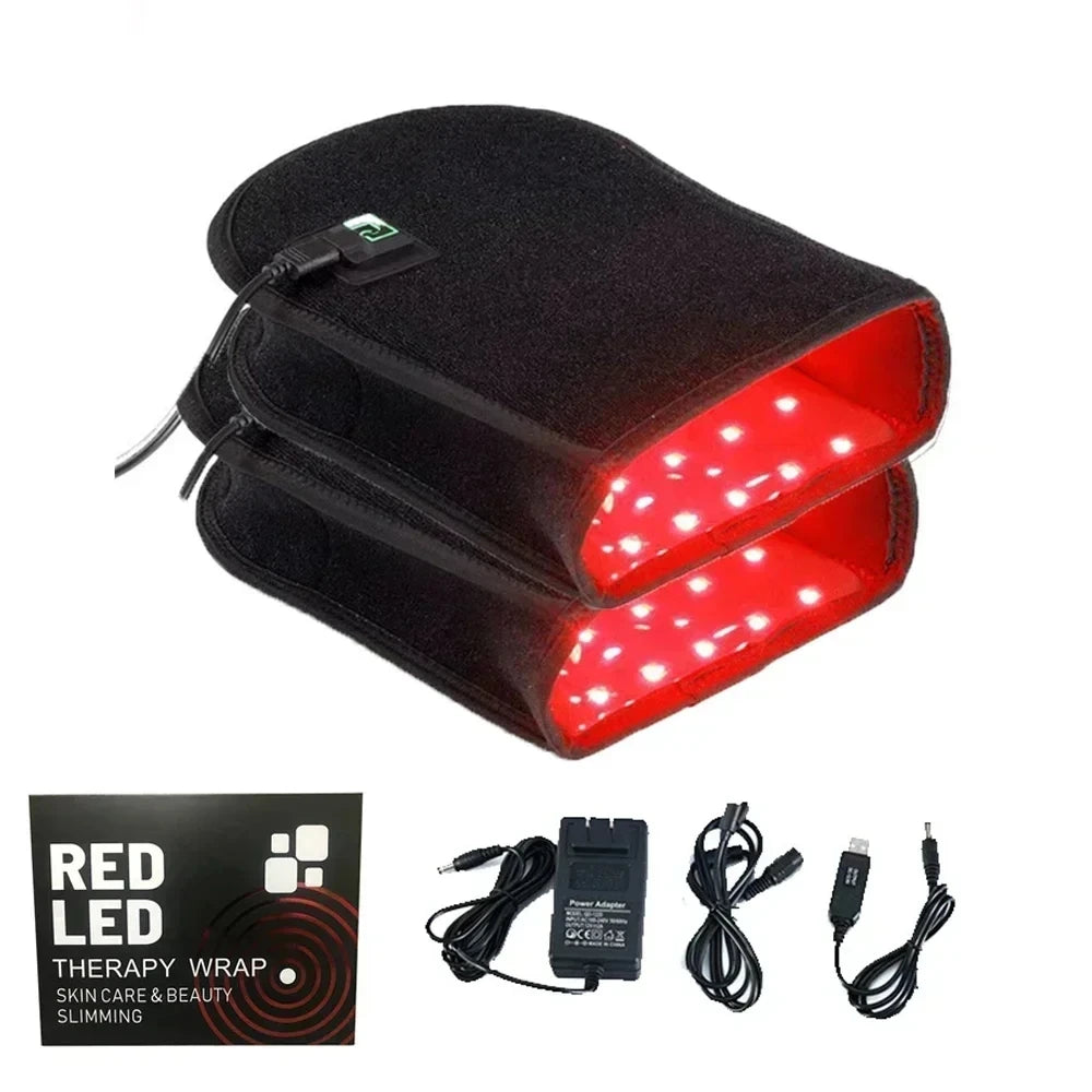 2-in-1 LED Hand Therapy Gloves Dual-Sided Red Light for Circulation & Pain Relief